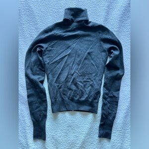 Alexander Wang back zipper eyelet sweater small